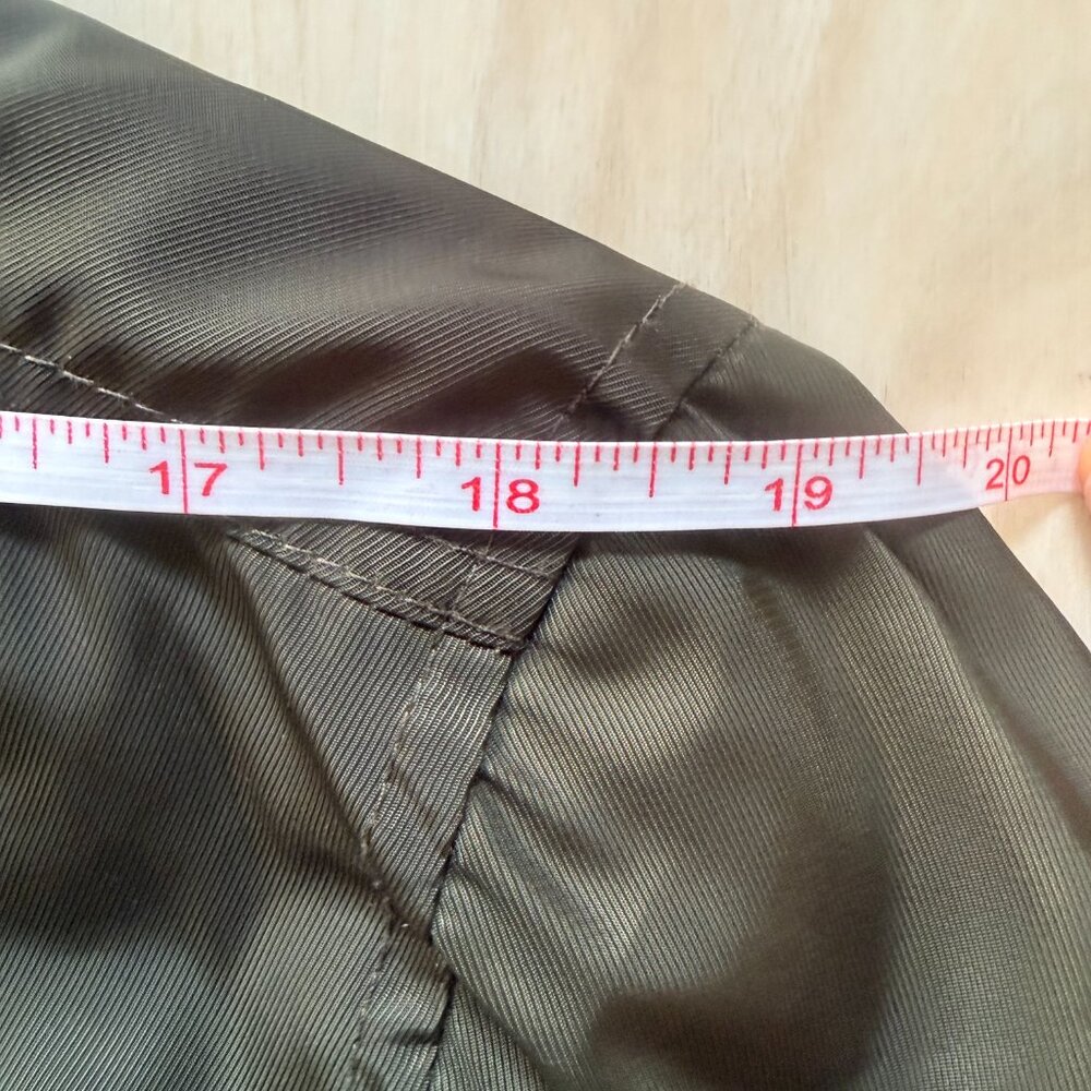 New York & Company Long Bomber Jacket Women's XL - Picture 11 of 12